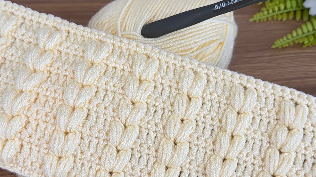 How to Crochet a Puff Stitch Pattern for Beginners Today
